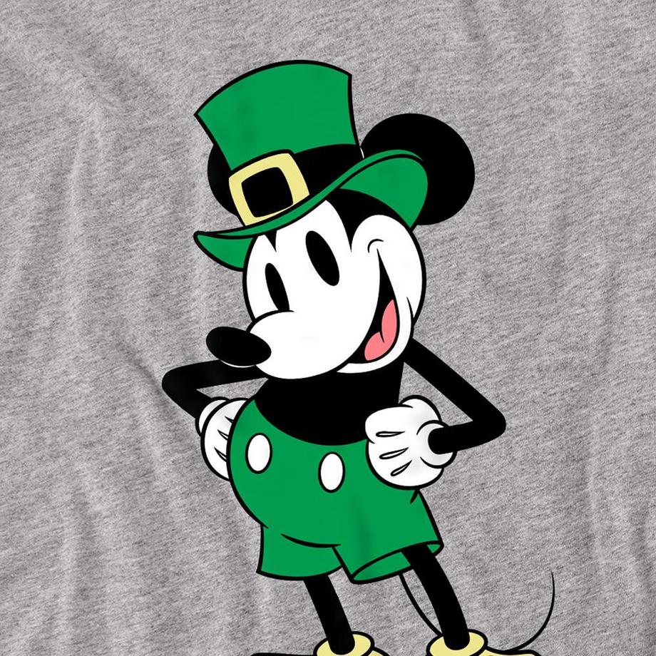 MICKEY MOUSE St Patricks Day Langarm T-Shirt  
