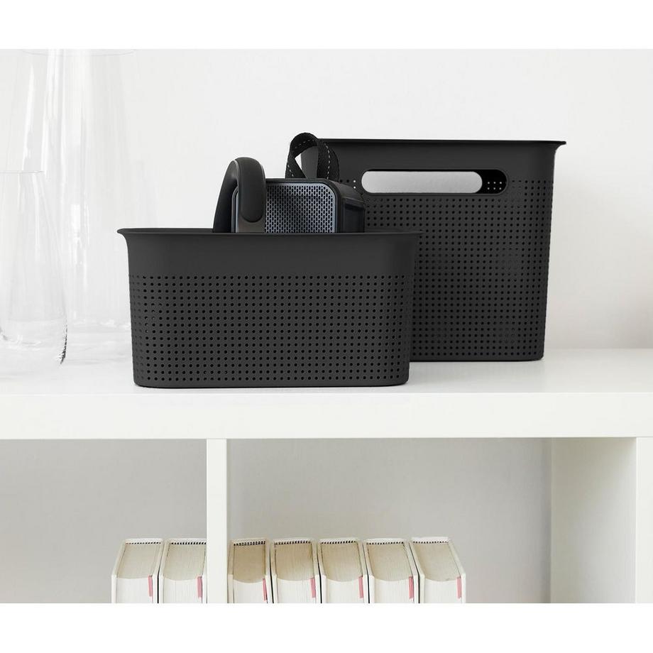 rotho BRISEN Aufbewahrungsbox ANTHRAZIT –  