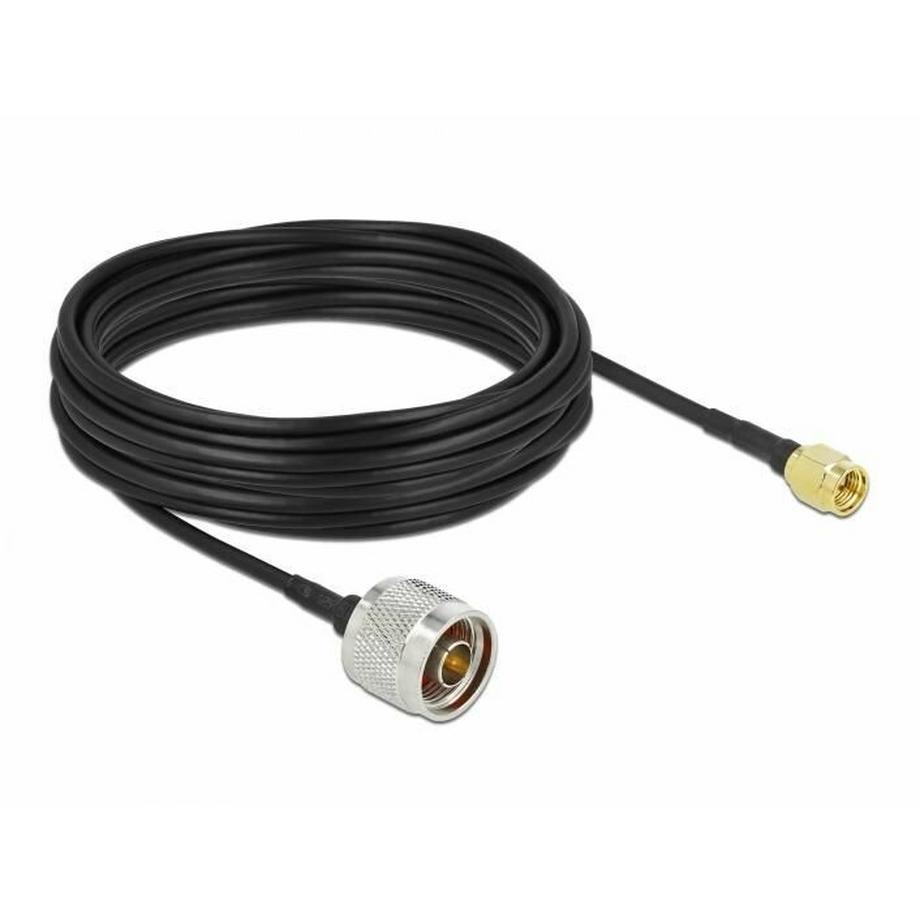 DeLock  DeLOCK Antennenkabel N Stecker zu SMA Stecker LMR/CFD100 10 m low loss 