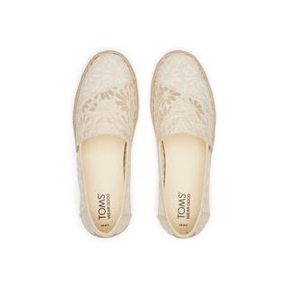 TOMS  espadrillas da donna in pizzo floreale  alpargata rope 2.0 