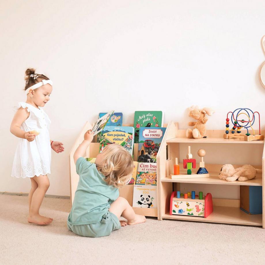 Montessori  Bücherregal & Spielzeugregal - Montessori® 