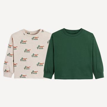 2er-Pack Langarmshirts