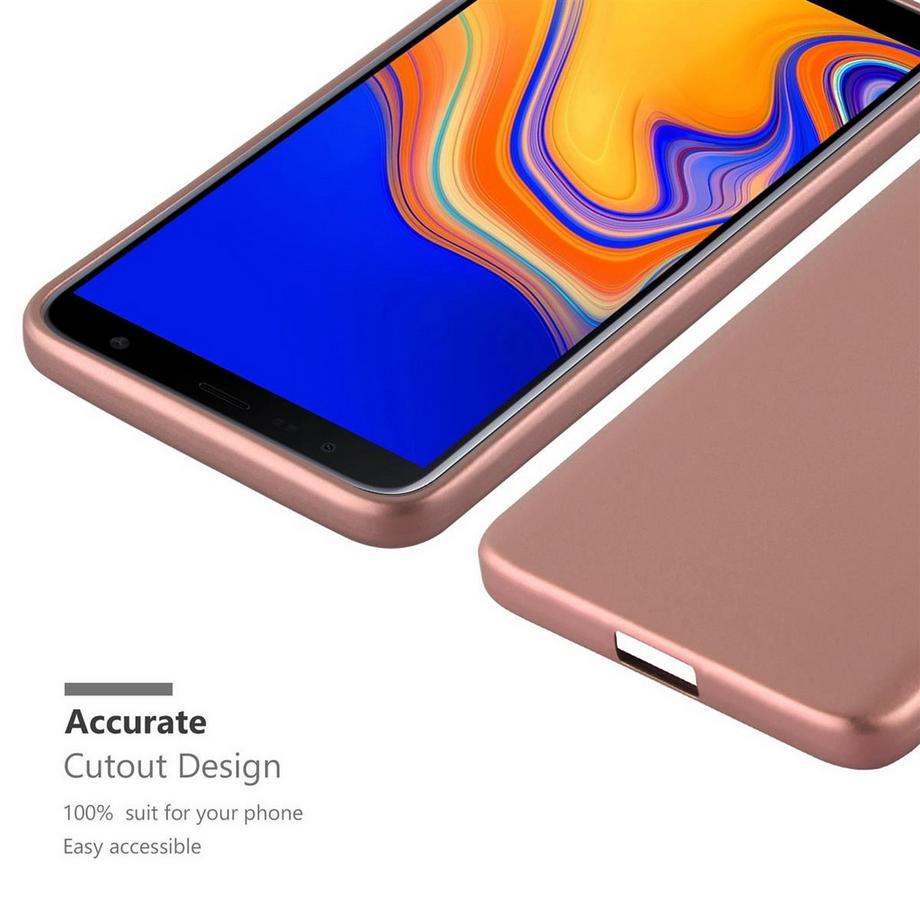 Cadorabo  Hülle für Samsung Galaxy J4 PLUS TPU Silikon Matt 