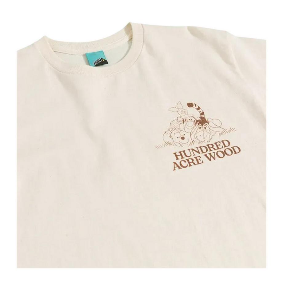 Winnie the Pooh Maglietta Hundred Acre Wood con Stampa Posteriore  