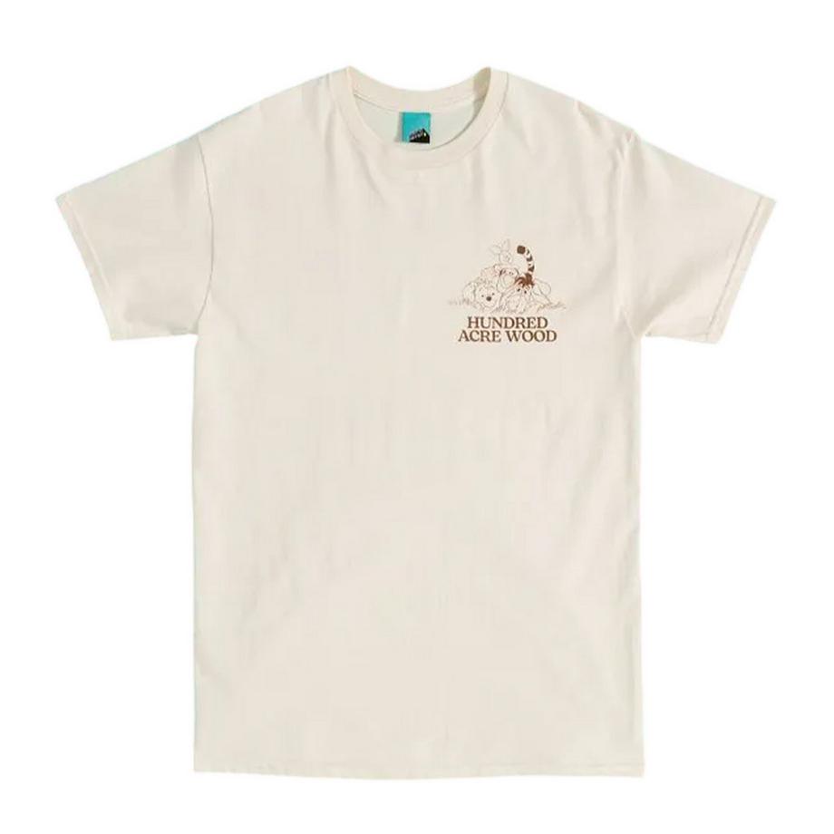 Hundred Acre Wood Maglietta Mappa Stampa Posteriore