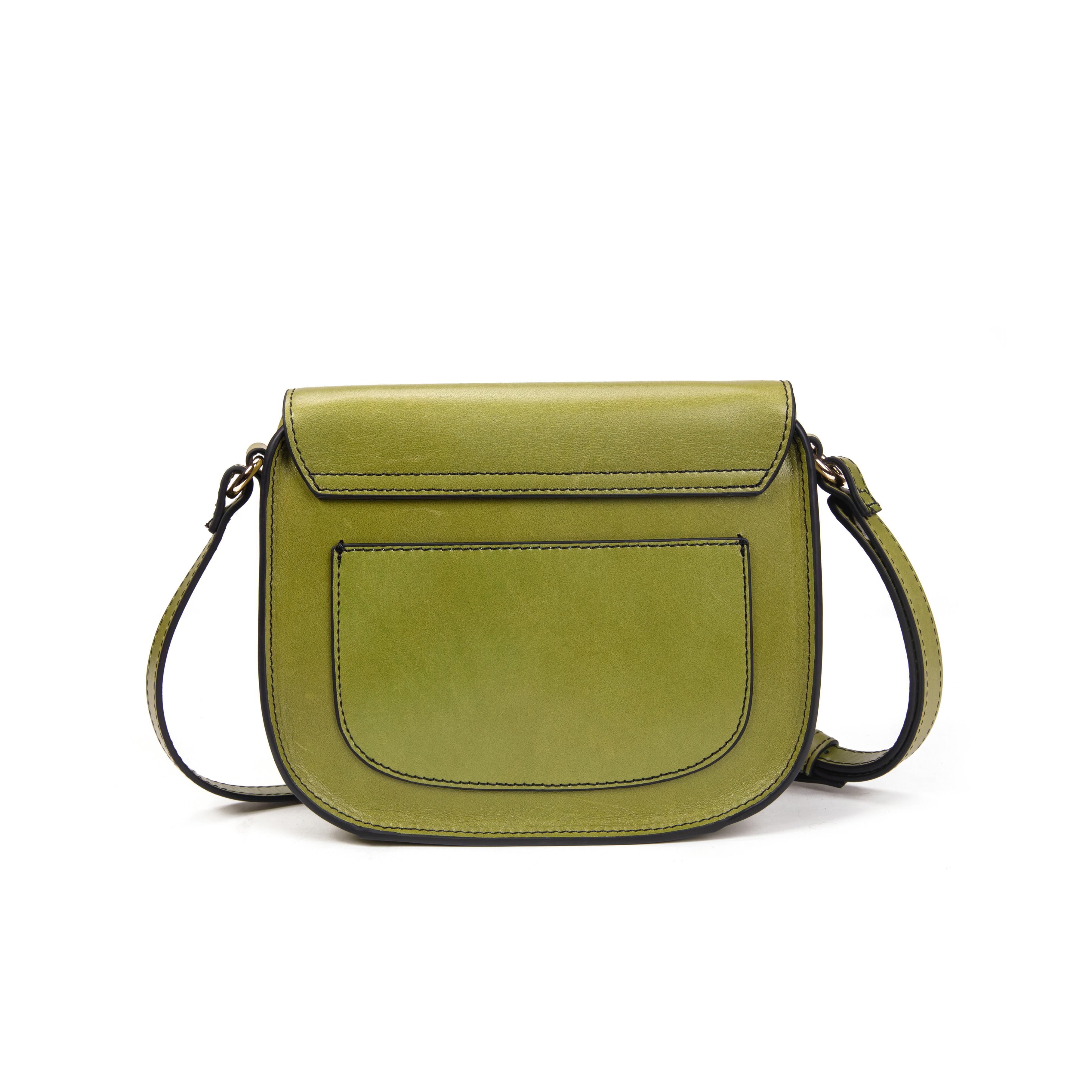 Kate Lee  Sac porté bandoulière New Petite Gibecière Emelyne vert 