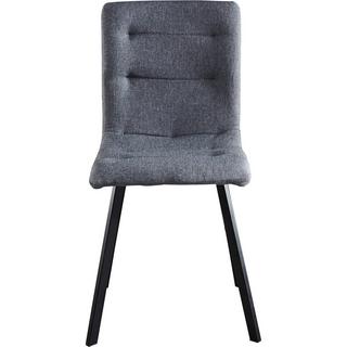 mutoni Chaise de salle à manger Curona gris clair (lot de 2)  