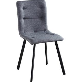 mutoni Chaise de salle à manger Curona gris clair (lot de 2)  