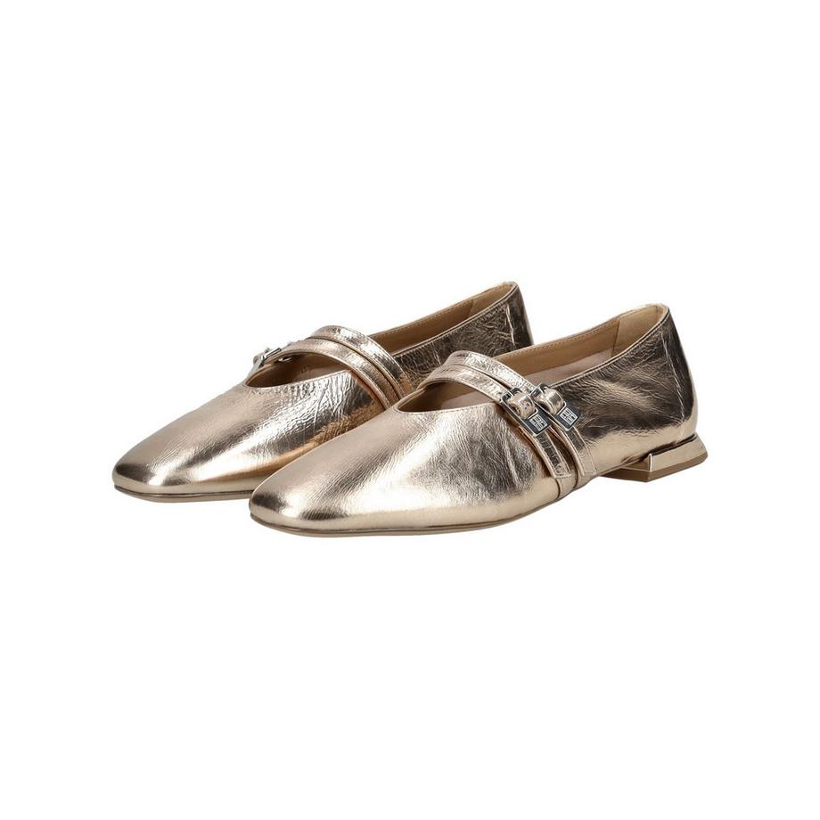 Högl Ballerine con cinturino doppio e fibbie  