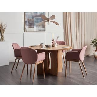 Beliani Table de repas en MDF Moderne CORAIL  