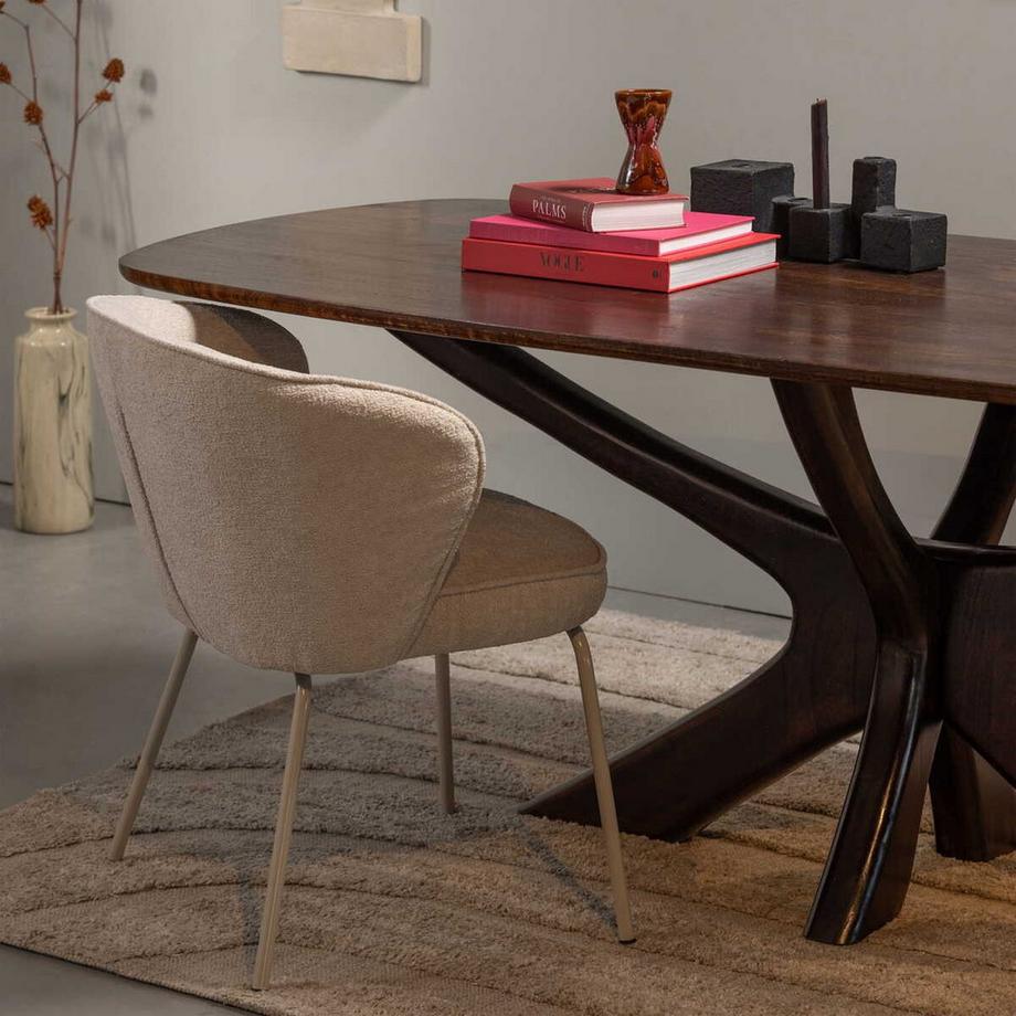 mutoni Esszimmerstuhl Admit pebble  