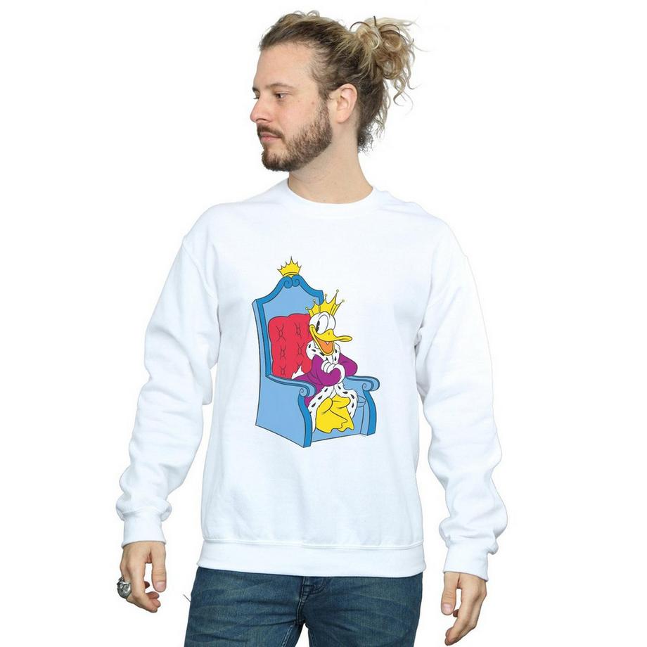 Disney Donald Duck King Donald Sweatshirt  