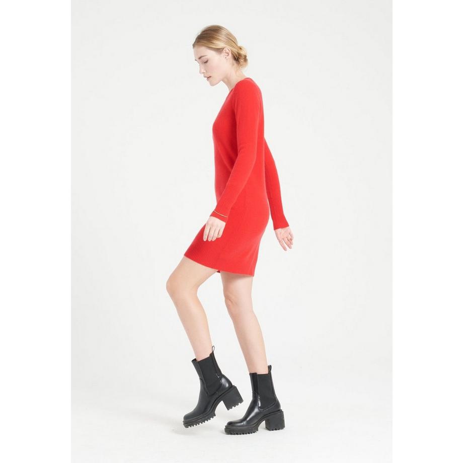 Studio Cashmere8 LILLY 12 Robe col rond en cachemire  