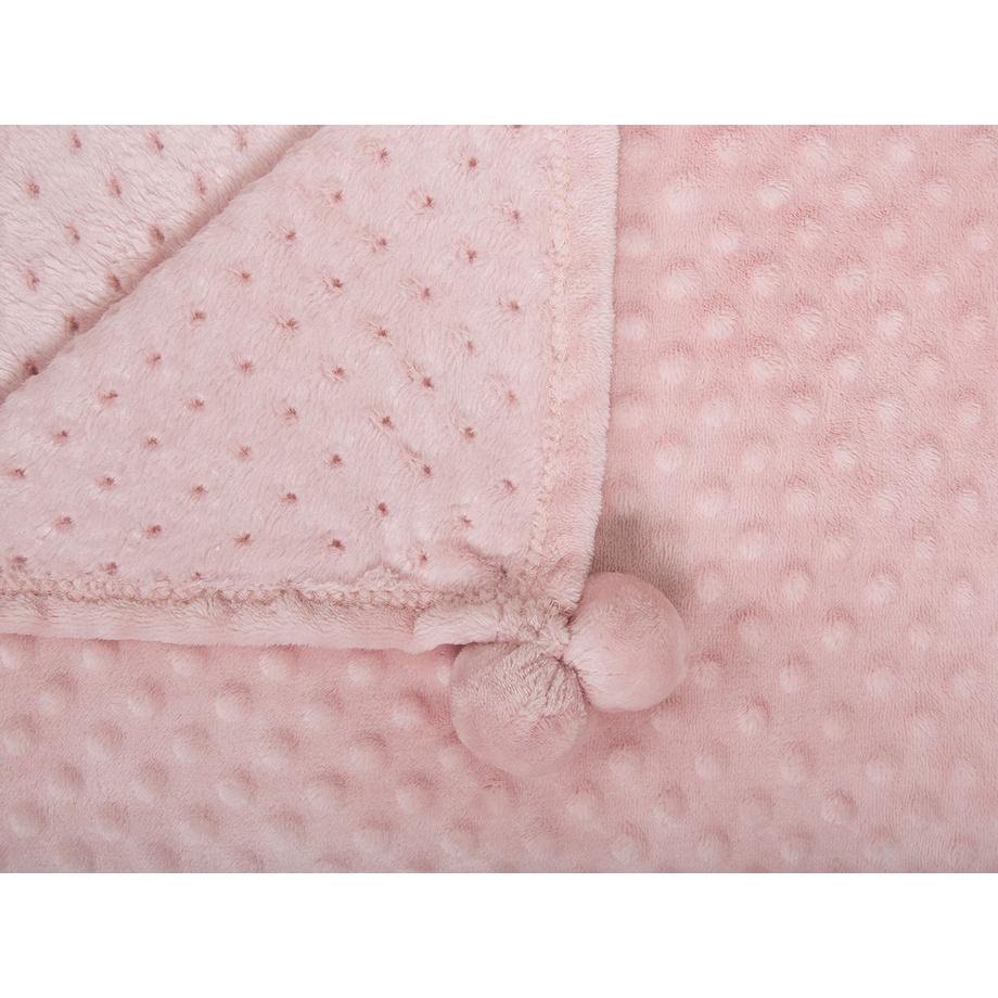 Beliani SAMUR Coperta Morbida Scandinava in Poliestere  