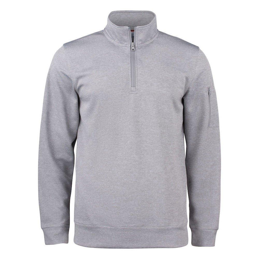 Clique Basic Active Sweatshirt mit kurzem Reissverschluss  