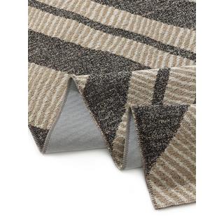 Benuta Tapis tissé à plat Elena Beige/Marron  