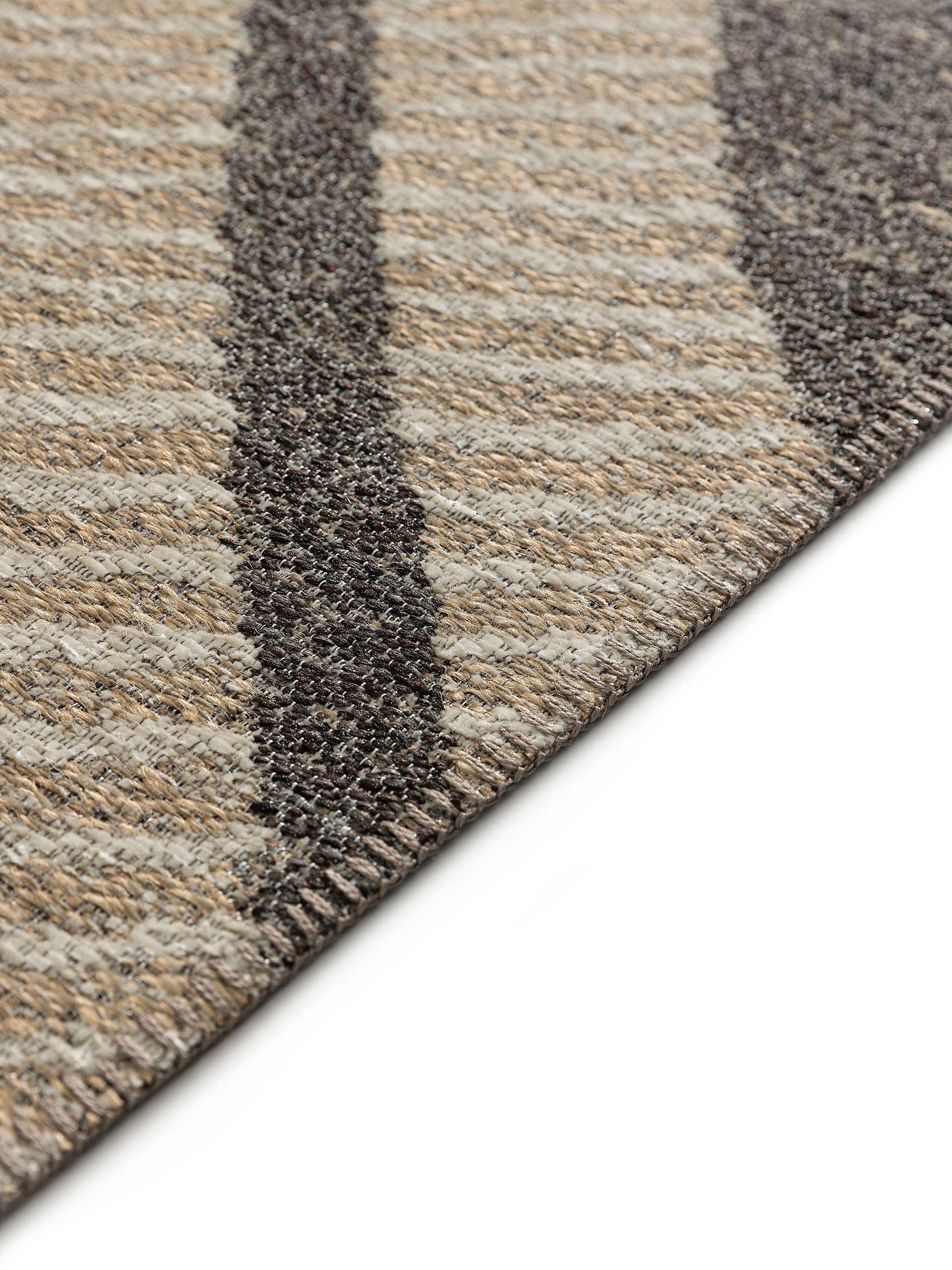 Benuta Tapis tissé à plat Elena Beige/Marron  