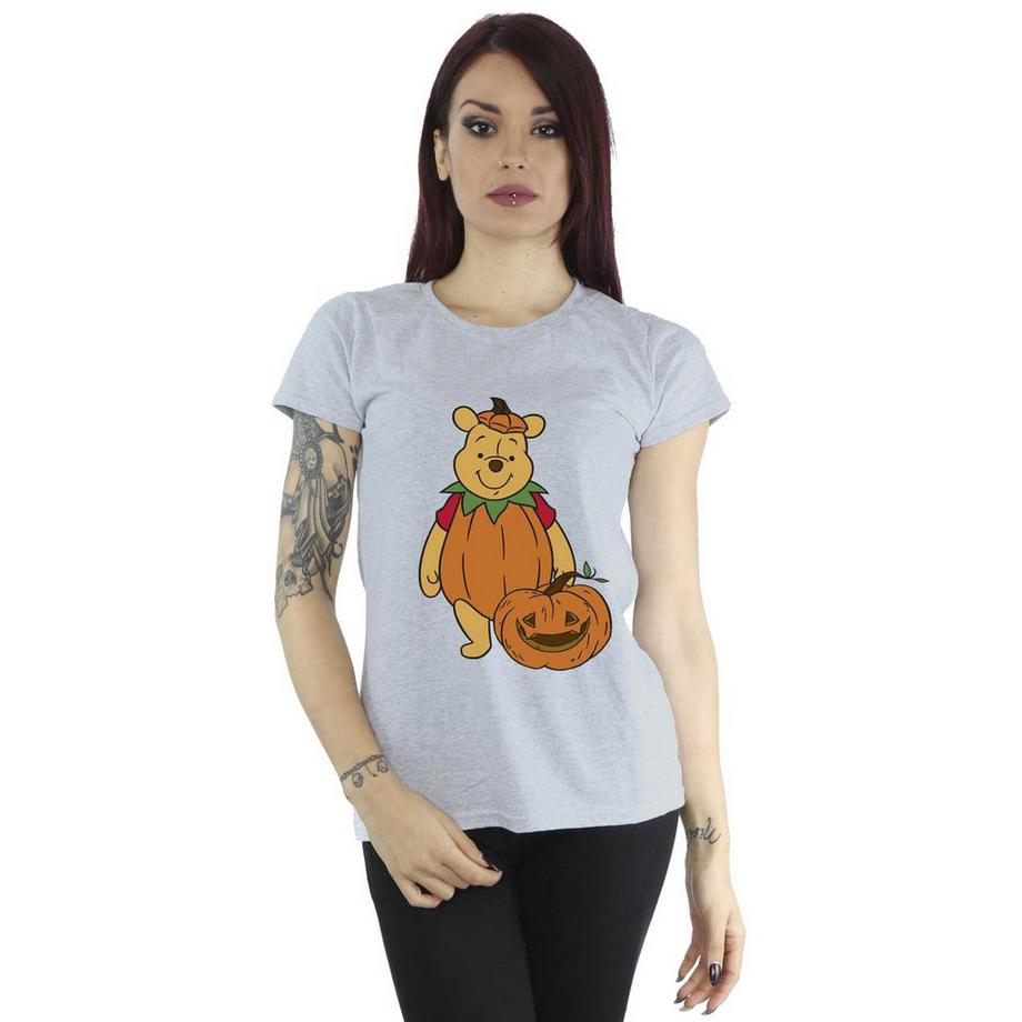 Winnie the Pooh Winnie the Pooh Halloween Kürbis Slim Fit T-Shirt  