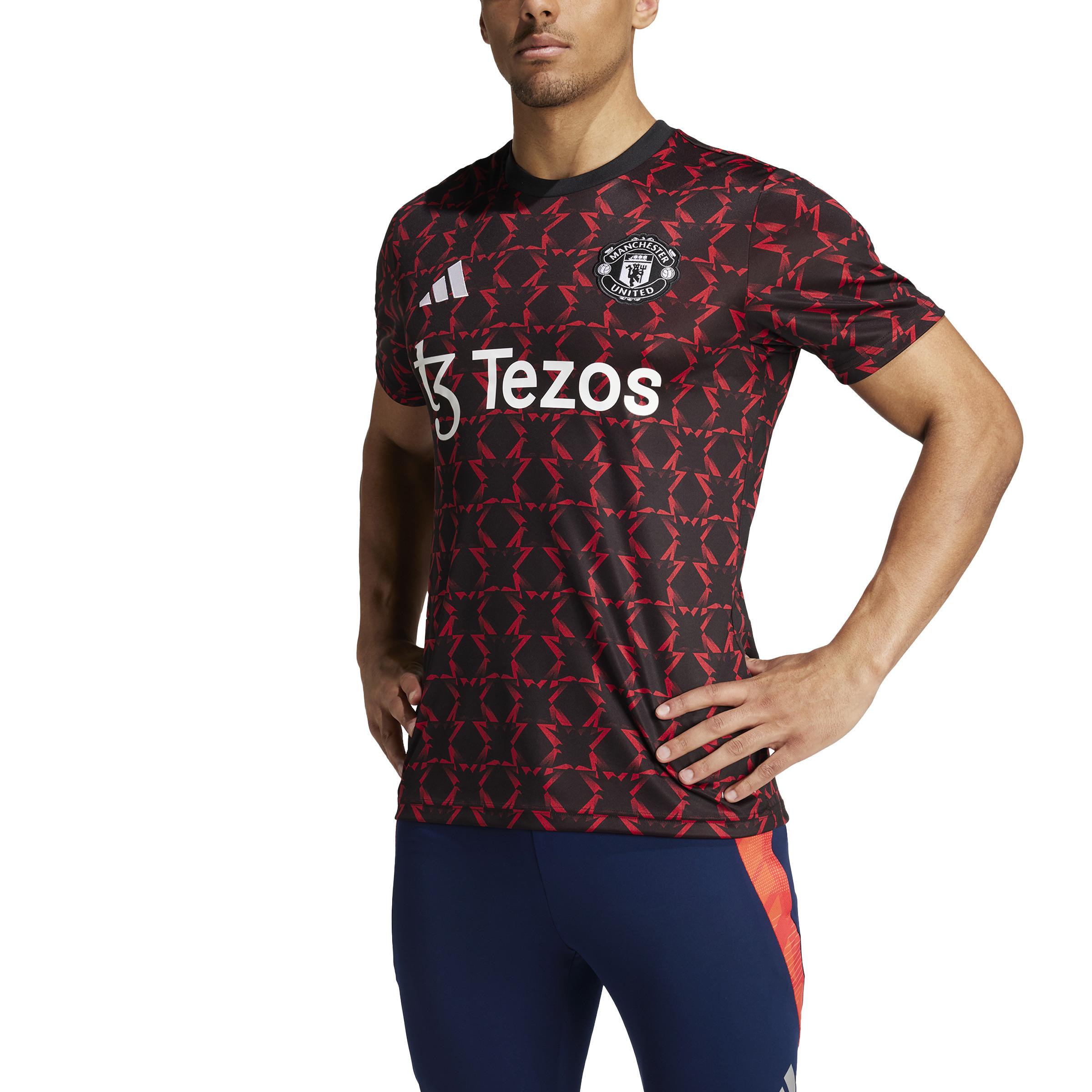 adidas  maillot prematch mancheter united 2024/25 