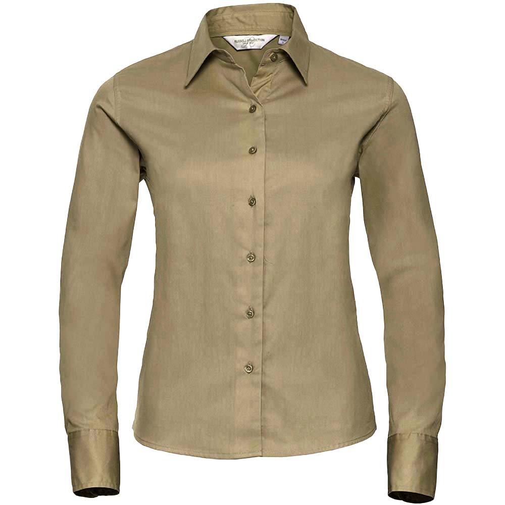 Russell Collection Camicia Blusa Maniche Lunghe  