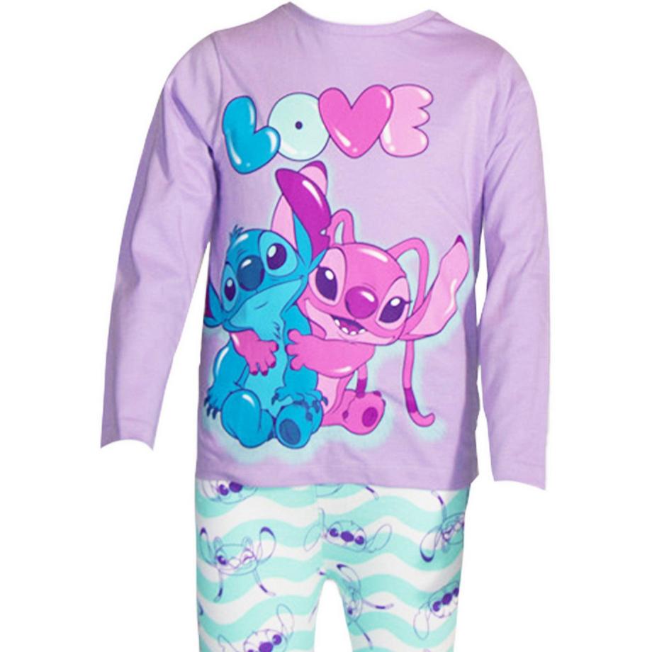 Lilo & Stitch  Ensemble De Pyjama Long Motif Angel 