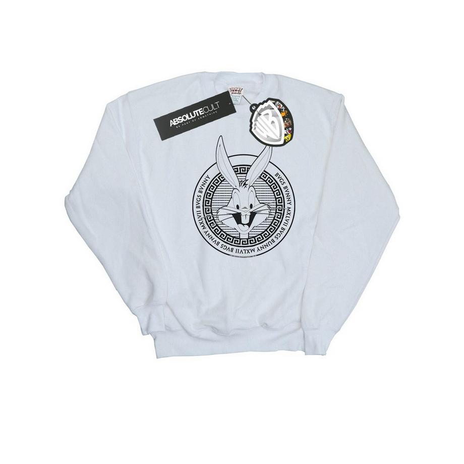 LOONEY TUNES Bugs Bunny Greek Key Sweatshirt  