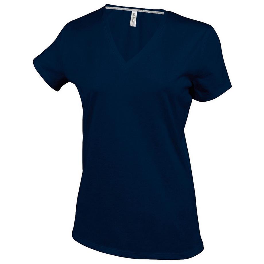 T-ShirtÀ Manches Courtes Et Col En V