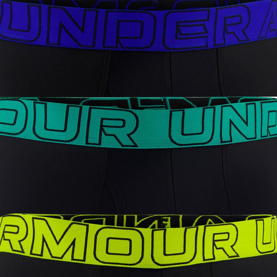 UNDER ARMOUR  Boxer  Paquet de 3 Conforme à la silhouette-UA PERFORMANCE TECH - SOLID 6 IN 3PK 