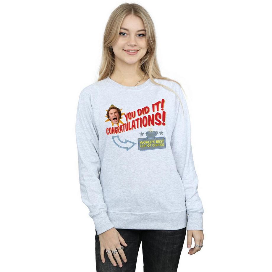 Elf World's Best Coffee Sweatshirt  