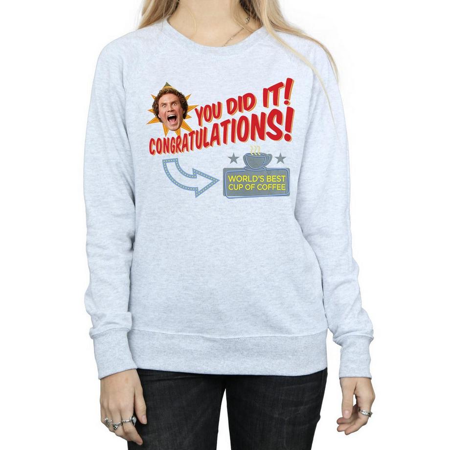 Elf World's Best Coffee Sweatshirt  