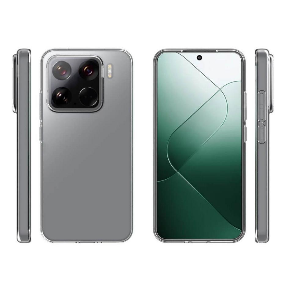 Cover-Discount  Xiaomi 15 - Custodia in gomma trasparente 