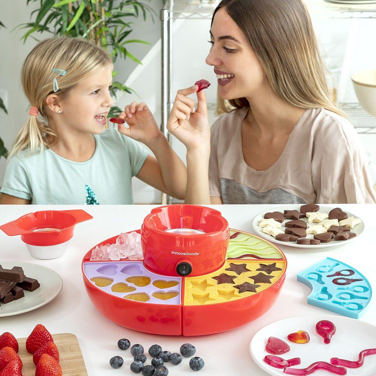 InnovaGoods Maschine für Gummibärchen und Schokolade – 2-in-1  