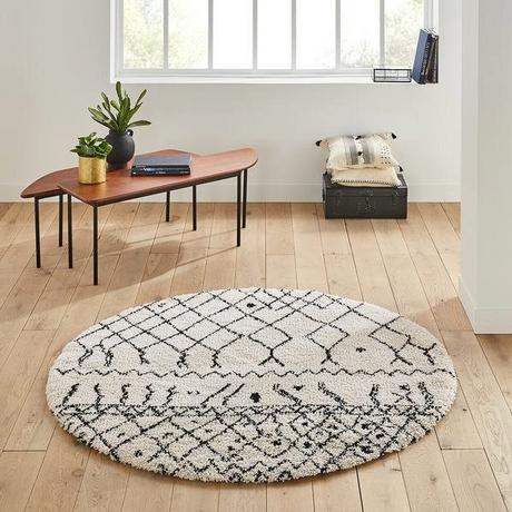 La Redoute Intérieurs Tapis rond style berbère  