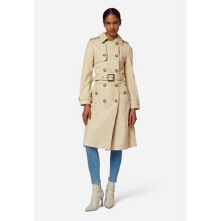 RICANO  Cappotto in pelle per donna Gloria, trench avec col revers 