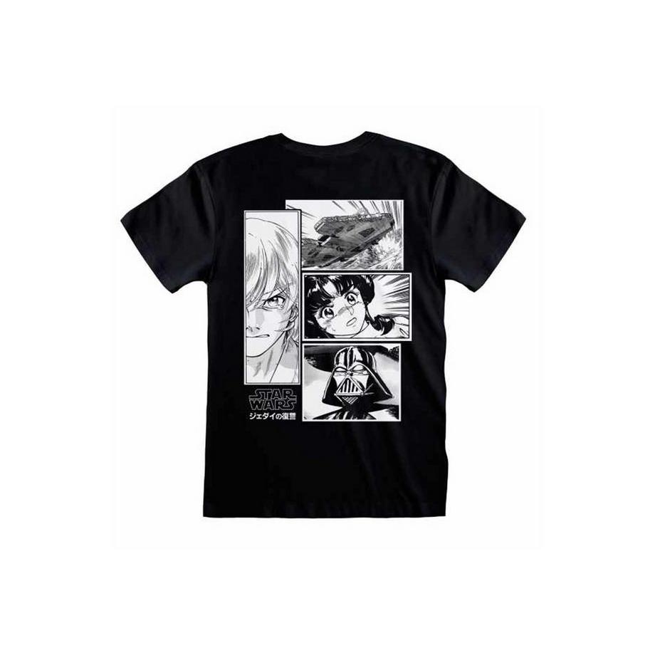 STAR WARS Star Wars Manga Stampa T-Shirt  