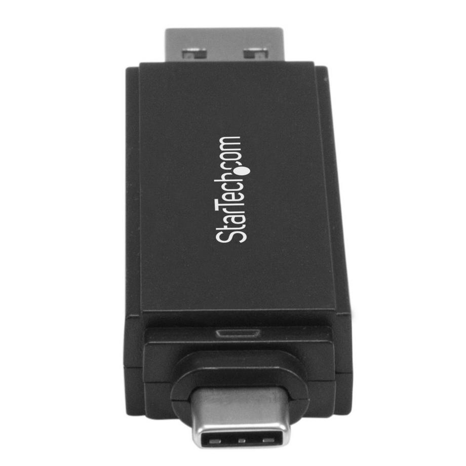 STARTECH  Lettore Schede SD e microSD -Lettore di schede di memoria USB 3.0 compatto - 5 Gbps - Lettore di schede di memoria SD con Adattatore MicroSD 