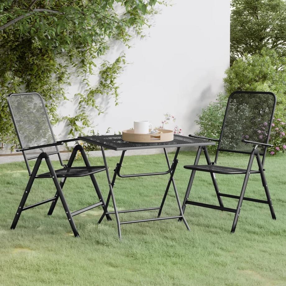 VidaXL set da pranzo per giardino Rete  