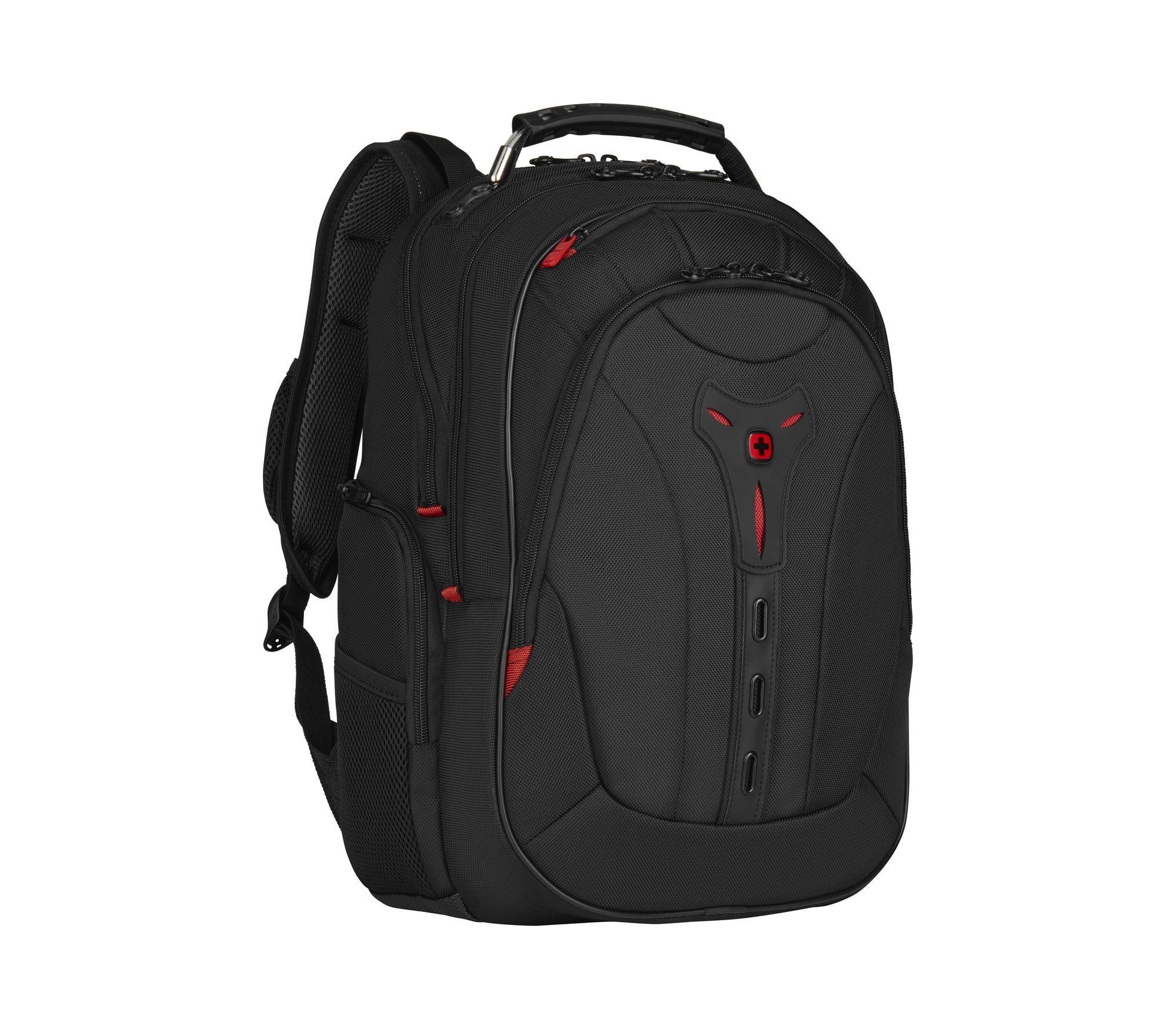 WENGER  Pegasus Deluxe, Ballistic Deluxe 16 Laptop Backpack, Black 
