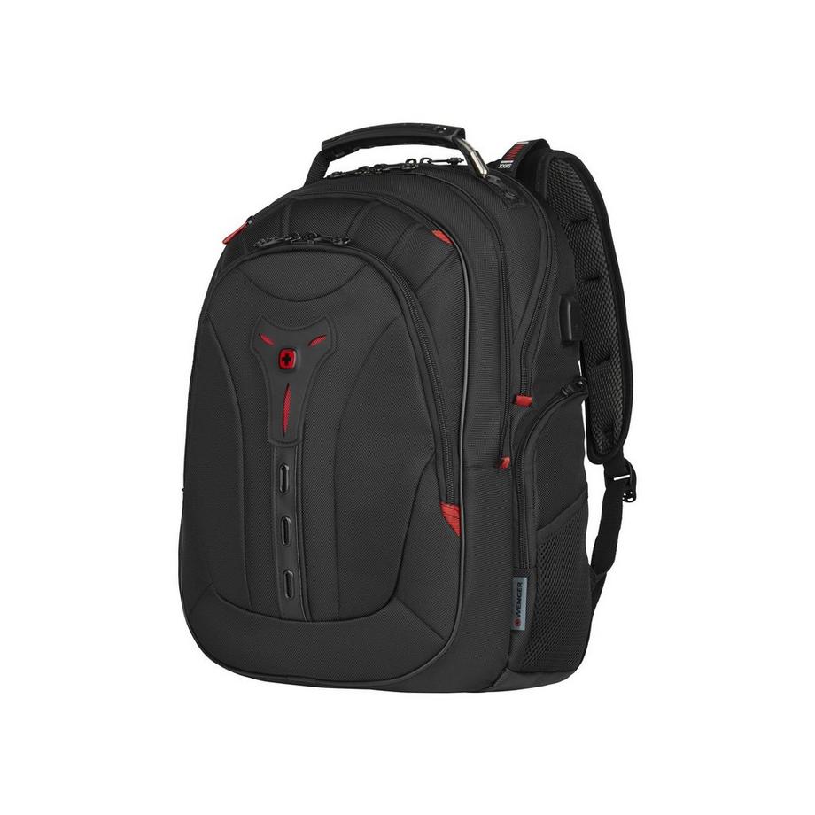 WENGER  Pegasus Deluxe, Ballistic Deluxe 16 Laptop Backpack, Black 