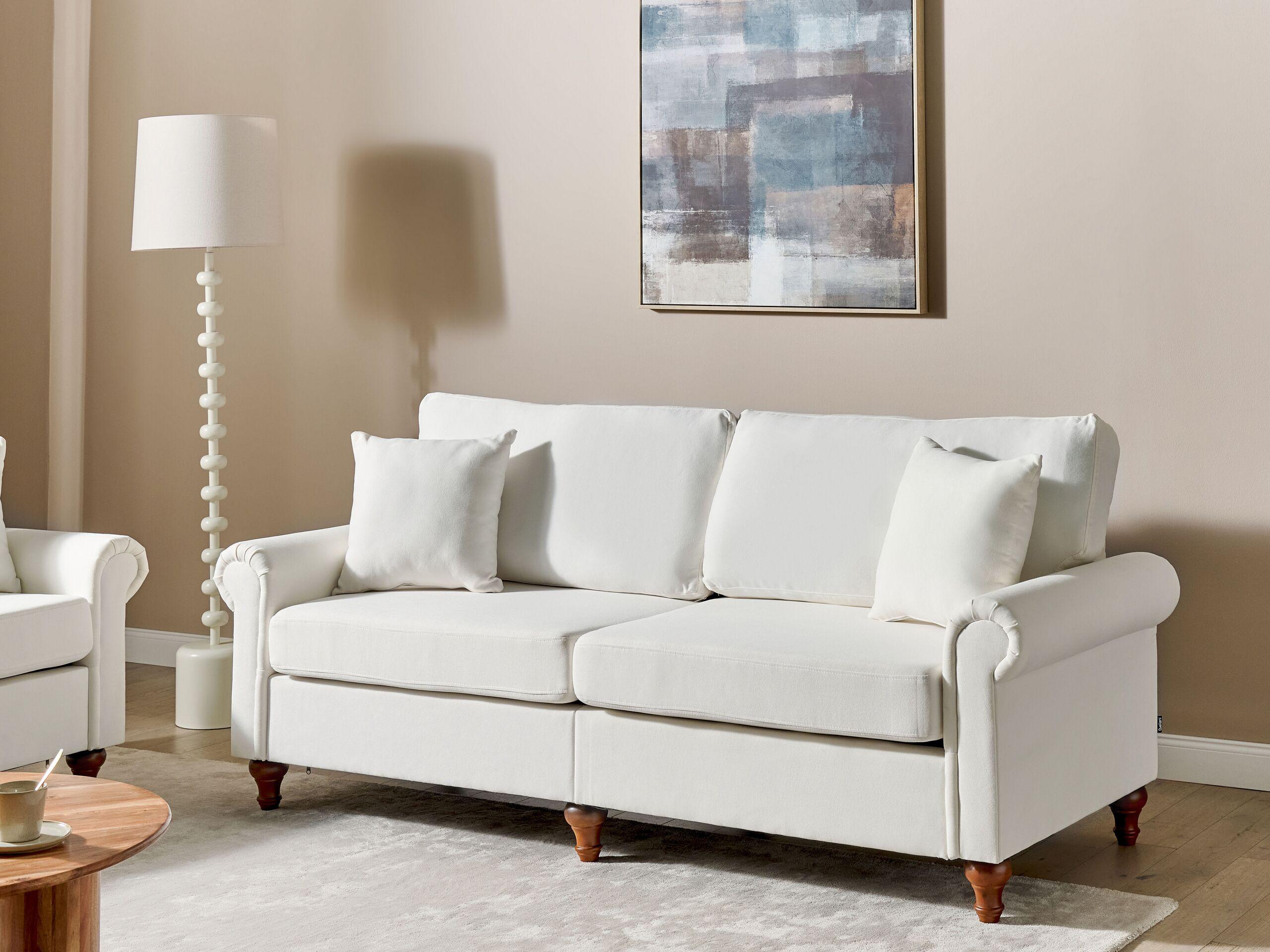 Beliani 3 Sitzer Sofa aus Polyester Klassisch GINNERUP  