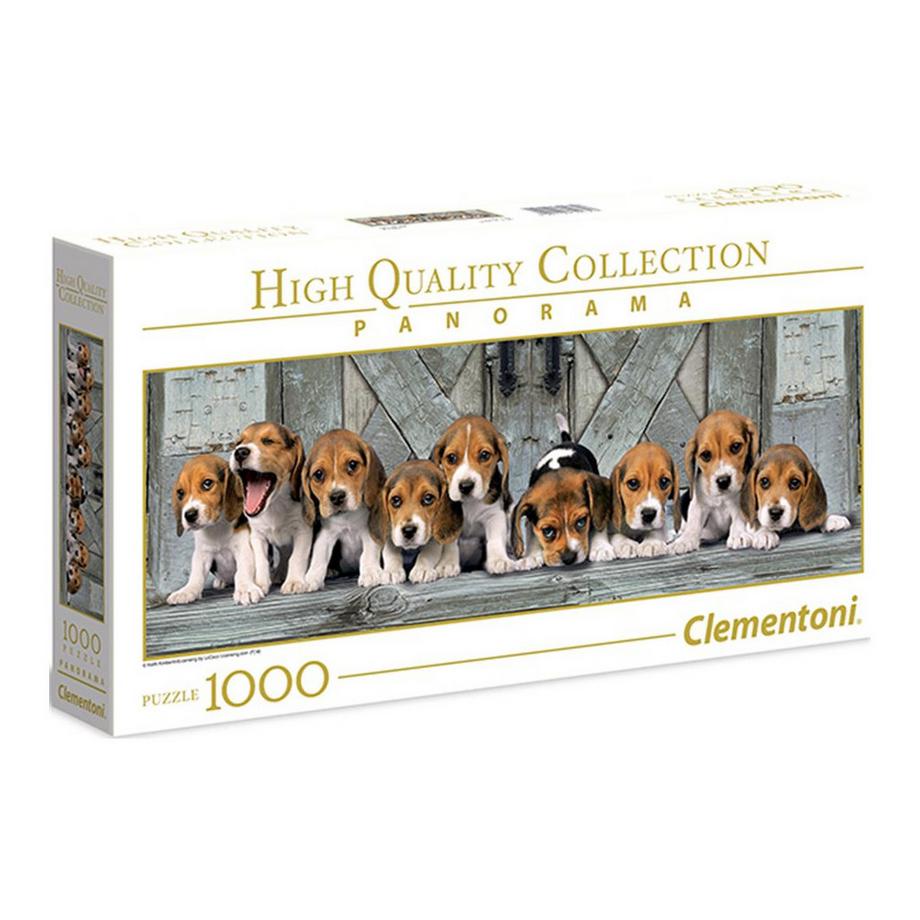 Clementoni  Puzzle Hunde Beagles (1000Teile) 