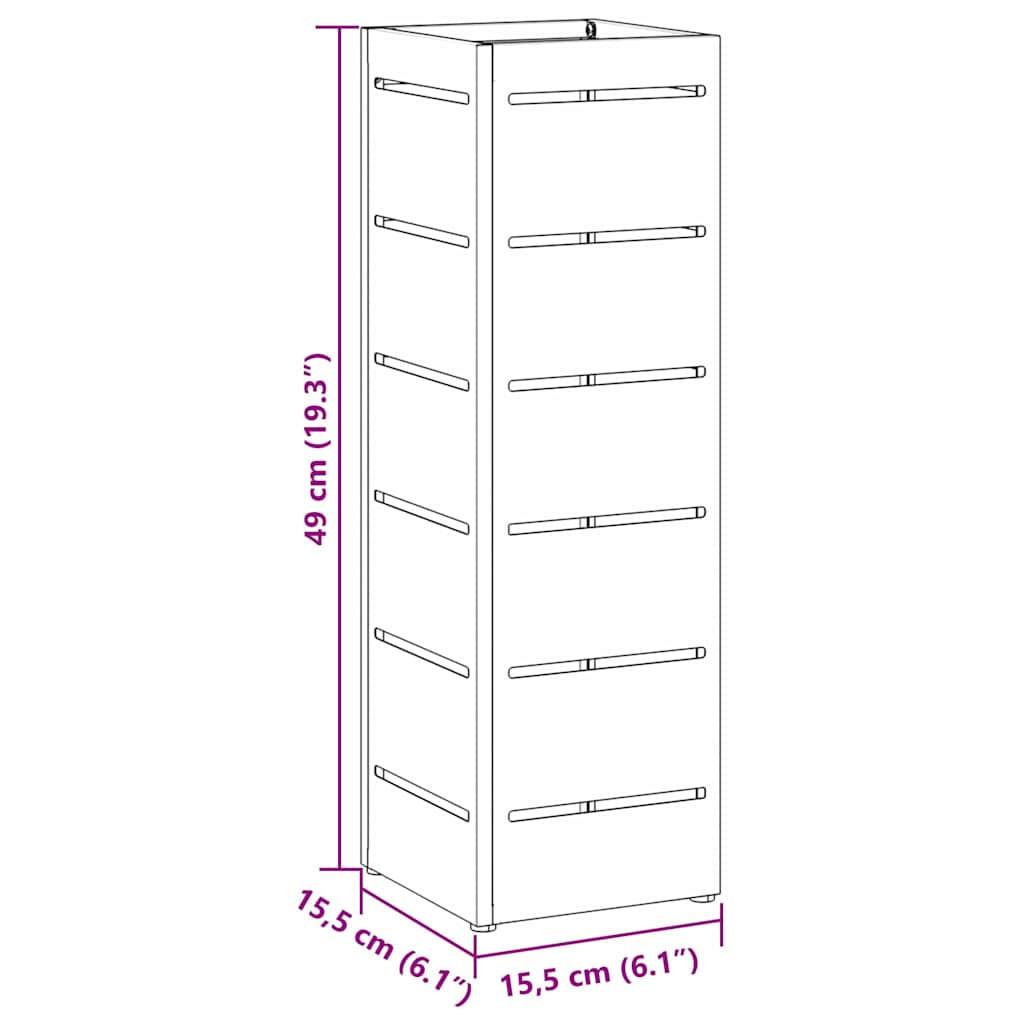 VidaXL Sonnenschirmhalter metall  