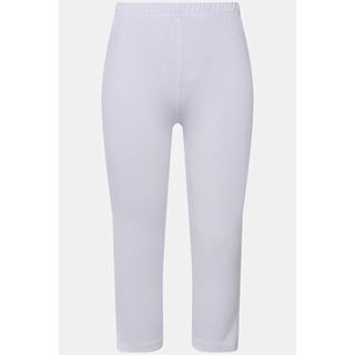 Ulla Popken  Pantaloni Capri a 7/8 con cintura elastica, fino alla tg. 72/74 