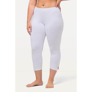 Ulla Popken  Pantalon corsaire longueur 7/8, taille élastique - jusqu'au 68/70 