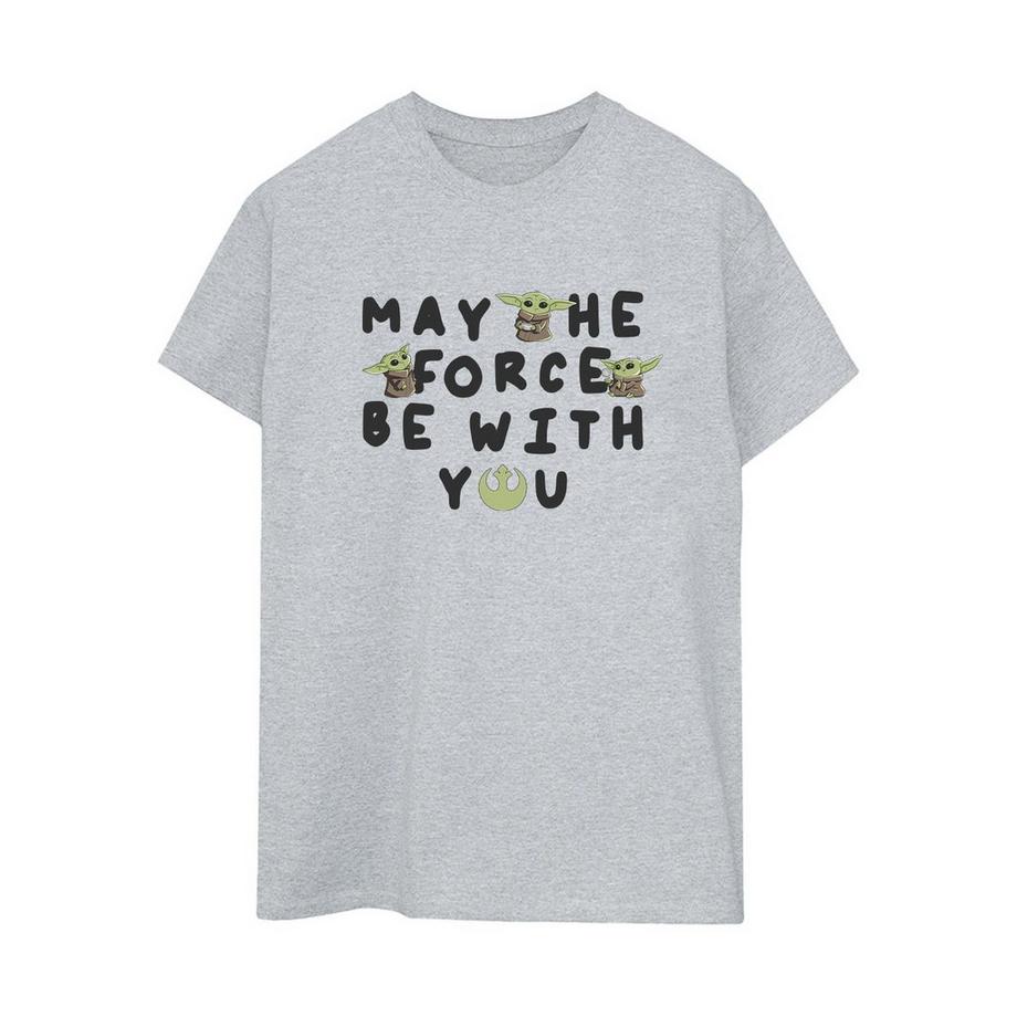 Tshirt THE MANDALORIAN MAY THE FORCE BE WITH YOU