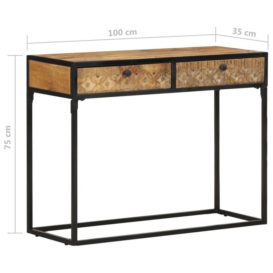 VidaXL Konsolentisch holz  
