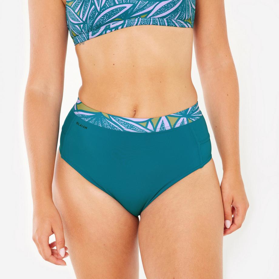 Slip bikini donna vita alta fantasia