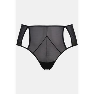 Ulla Popken  Stringpanty, Mesh, Ouvert 