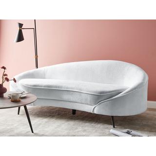 Beliani 3 Sitzer Sofa aus Bouclé Glamourös SAVAR  