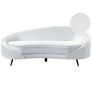 Beliani 3 Sitzer Sofa aus Bouclé Glamourös SAVAR  